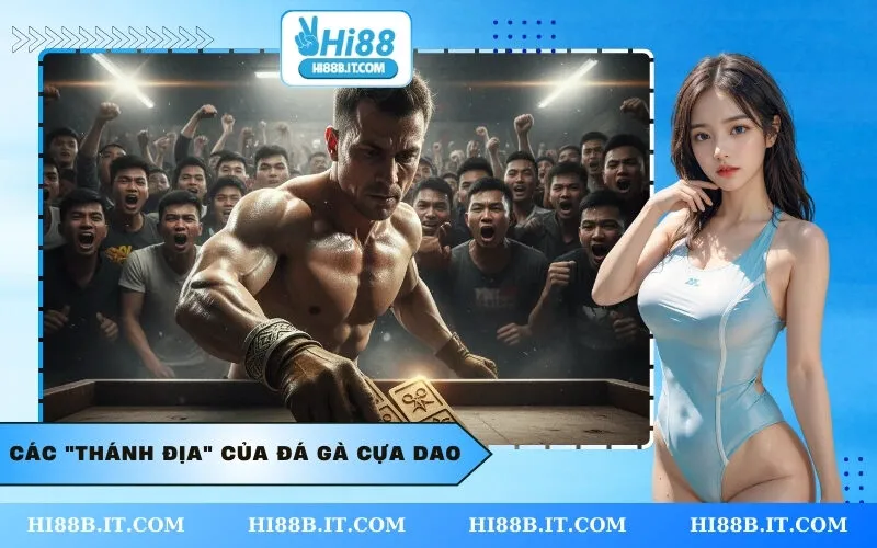 Các Thánh địa của Đá Gà Cựa Dao