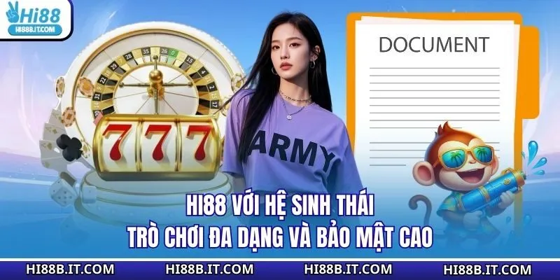 HI88 với hệ sinh thái trò chơi đa dạng và bảo mật cao