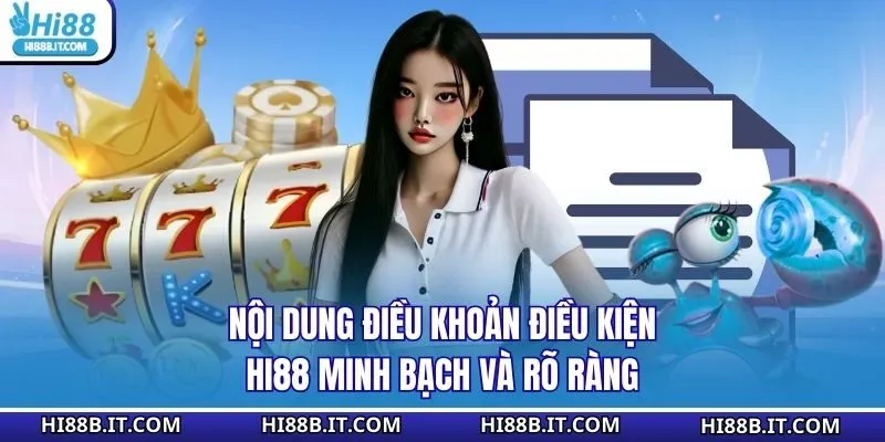 Nội dung điều khoản điều kiện Hi88 minh bạch và rõ ràng