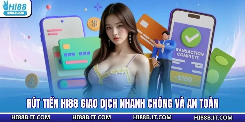 Rút Tiền HI88 giao dịch nhanh chóng và an toàn